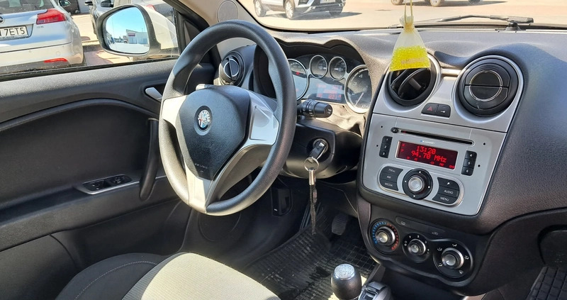 Alfa Romeo Mito cena 11900 przebieg: 222000, rok produkcji 2009 z Nowogród małe 79